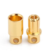 2mm, 4mm, 6mm & 8mm Bullet Connectors RC Lipo Battery ESC Motor  Banana Plug.