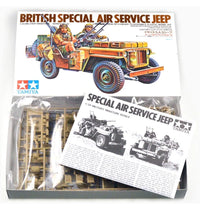 Tamiya 1/35 Scale British Special Air Services (SAS) Jeep Model Kit No: 35033