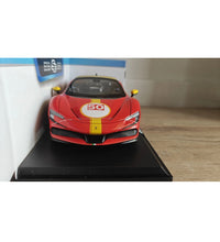 Maisto SF90 XX Stradale 1:18 Scale Red Model Ferrari Diecast Car.