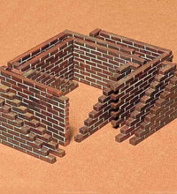 Tamiya 1/35 Scale Brick Wall Set Model Kit No: 35028