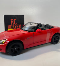 Maisto Honda S2000 1/18 Scale Diecast Model Car -JDM -V-TEC- Sports Car
