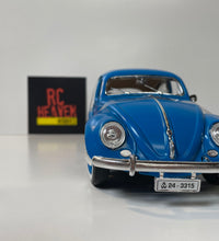 Maisto 1/18 Scale - 1955 Volkswagen Kafer.VW Beetle Diecast Model Car  Blue.