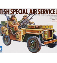 Tamiya 1/35 Scale British Special Air Services (SAS) Jeep Model Kit No: 35033