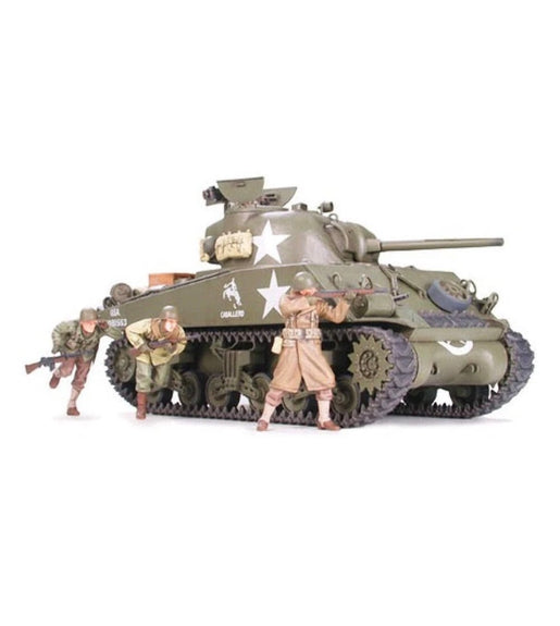 Tamiya 1/35 Scale M4A3 Sherman 75mm Gun Late Model Kit No: 35250