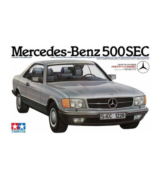 Tamiya 1/24 Scale Mercedes-Benz 500 SEC Model Kit No: 24029