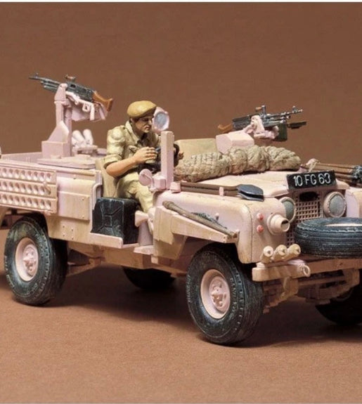 Tamiya 1/35 Scale British Special Air Services (SAS) Pink Panther Model Kit No: 35076