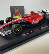 Burago 1:18 Ferrari SF-23 Charles Leclerc Las Vegas GP Livery F1 Diecast Model.
