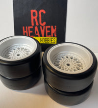 Rc Car Drift Wheels 1/10 12mm Hex Mounts 3mm Offset