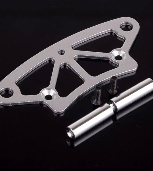 HSP 02009 102058 122058 Rc 1/10 Aluminium Upgrade Part Front Bumper Flying Fish