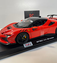 Maisto SF90 XX Stradale 1:18 Scale Red Model Ferrari Diecast Car.