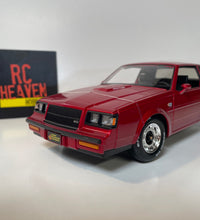 Maisto 1/18 Scale - 1987 Buick Grand National Diecast Model Car Red.