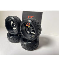 Rc Car Drift Wheels 1/10 12mm Hex Mounts To Fit HSP HPI TT-01 TT-02 VRX Tamiya.