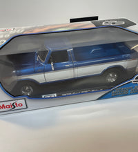 Maisto 1979 Ford F150 Pick Up 1/18 Scale Diecast Model American Muscle Car.