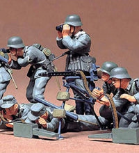 Tamiya 1/35 Scale German Machine Gun Troops Model Kit No: 35038