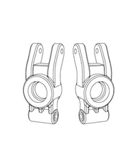 MJX Hyper Go 1/14 Scale Rc Car 14207 & 14208 Rear Hub Carriers - Part No: P14267