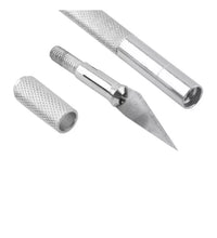 Hobby Knife With 6 Spare Blades Crafts Cutting Scalpel