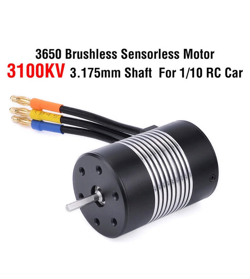Surpass Hobby Rocket 1/10 Rc Car  540 Brushless Motor 3.175mm Shaft 3100kv.