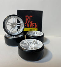 Rc Car Drift Wheels 1/10 12mm Hex Mounts To Fit HSP HPI TT-01 TT-02 VRX Tamiya.