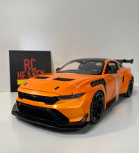 Maisto 2025 Mustang GTD 1/18 Scale Diecast Model American Muscle Car Orange.