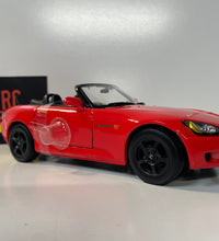 Maisto Honda S2000 1/18 Scale Diecast Model Car -JDM -V-TEC- Sports Car