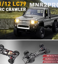 Toyota LC79 4WD RC Crawler -MN Model- 1/12 Scale RTR