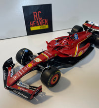 Burago 1:18 Ferrari SF-24 Charles Leclerc Seasonal Livery Formula One Model Car.