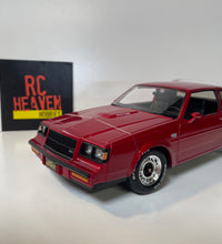 Maisto 1/18 Scale - 1987 Buick Grand National Diecast Model Car Red.