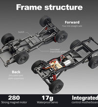 MN Model 1/12 Toyota LC79 4WD RC Crawler RTR (Grey) MN-82S-G