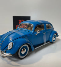 Maisto 1/18 Scale - 1955 Volkswagen Kafer.VW Beetle Diecast Model Car  Blue.