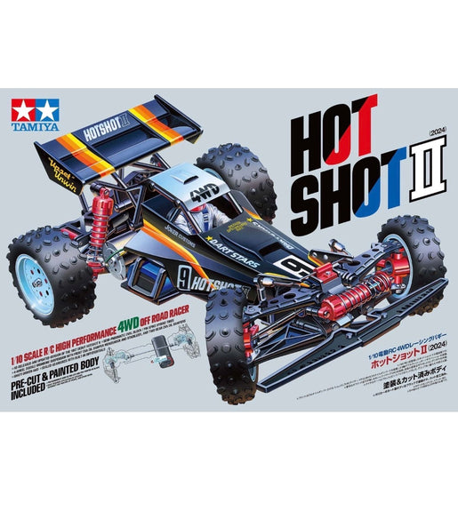 Tamiya Hotshot 2 2024 1/10 Scale 4WD #58737 Remote Control Rc Car Kit.