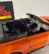 Maisto 2010 Ford Mustang GT Convertible 1/18 Scale Diecast Model Car Orange.