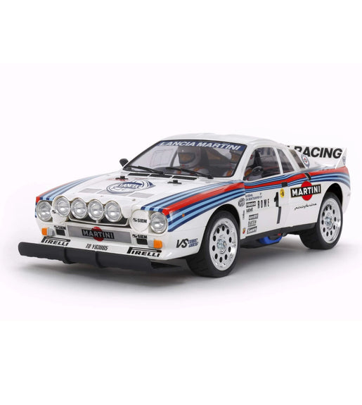 Tamiya 1/10 Lancia RC Car # 58654  037 Rally TA02-S With ESC Unassembled Kit