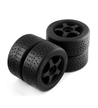 Wheel & Tyre Set For 1/7 Scale Rc Car Arrma Infraction 17mm Hex, 102 x 45mm.