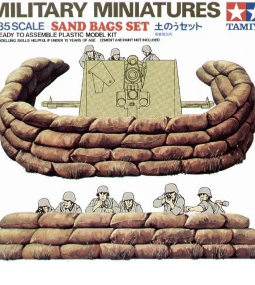 Tamiya 1/35 Scale Sand Bag Set Model Kit No: 35025