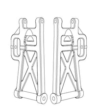MJX Hyper Go 14207 & 14208 Rear Lower Suspension Arms - Part Number P14257