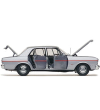 Classic Carlectables #18863 1/18 Ford XT Falcon GT Frosted Pewter Diecast Model