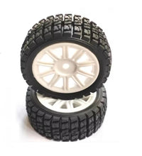 Mjx Hyper Go 1:14 Scale 4wd Rc Wheels & Tyres Set Of 4 12mm Hex Part No: 1415A2.