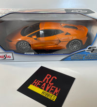 Maisto - Lamborghini Temerario - 1:18 Scale Orange Diecast Model Car