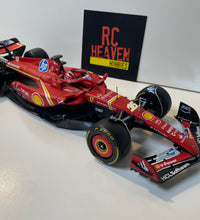 Burago 1:18 Ferrari SF-24 Charles Leclerc Seasonal Livery Formula One Model Car.