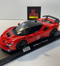 Maisto SF90 XX Stradale 1:18 Scale Red Model Ferrari Diecast Car.