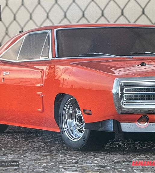 Kyosho 1:10 1970 Dodge Charger Hemi Orange 4WD FAZER Mk2 FZ02L VE Series RTR.