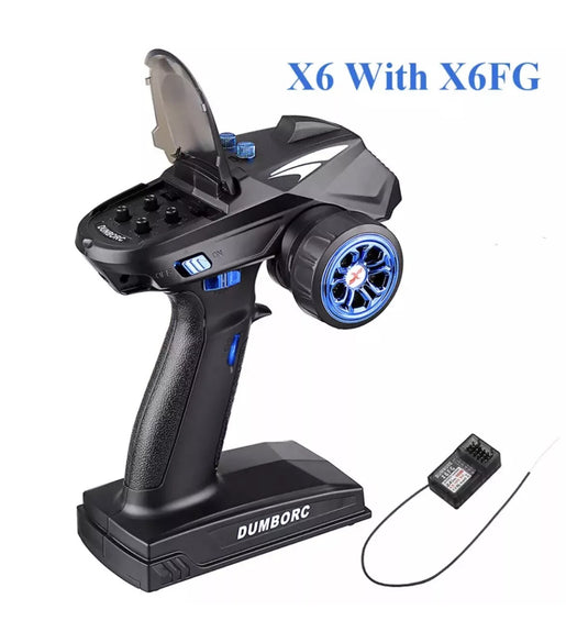 Dumborc X6FG 6 Channel Controller And Receiver With Gyro. Long Range 400 metres.