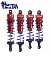 ZD Racing Set Oil Filled  Shock Absorber 92mm 105mm 1/10 Rc Car Buggy Truck HSP