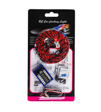 Rc Car 12 & 8 Led Light Kit Spotlight Headlight System 1/10 1/8 Buggy Crawler Drift.