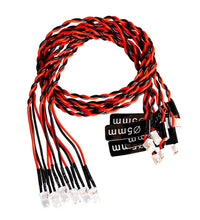 Rc Car 12 & 8 Led Light Kit Spotlight Headlight System 1/10 1/8 Buggy Crawler Drift.
