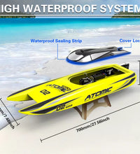 Volantex 2.4Ghz Rc Boat Atomic Brushless Motor 700mm 50KPH Ready To Run 2-3S Lipo