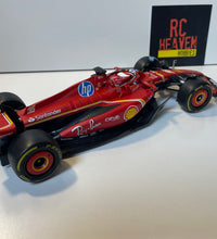 Burago 1:18 Ferrari SF-24 Charles Leclerc Seasonal Livery Formula One Model Car.