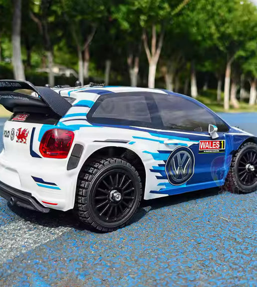 MJX 14304 Hyper Go Volkswagen Polo 4WD Brushless 1/14 Scale RC Car RTR Lipo 2S & Charger.