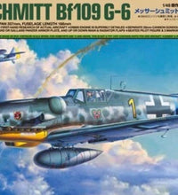 Tamiya 1/48 Scale Messerschmitt BF109 G-6 Plastic Model Kit No: 61117