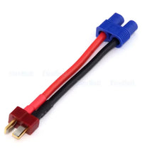 EC3 Female To Deans Male Adaptor T Plug Rc Car Plane Boat 1/10 Lipo Battery Plug